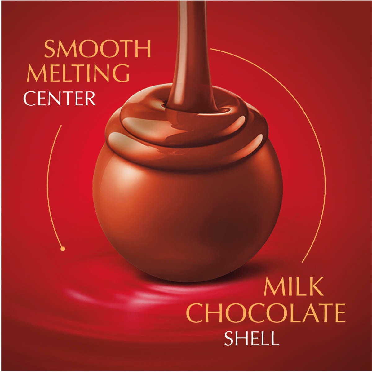 Milk Chocolate LINDOR Truffles 75-pc Bag (31.7 oz) - Image 2